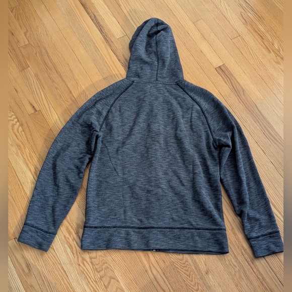 GAP Men's Dark Gray Zip-Up Hoodie - Picture 5 of 5